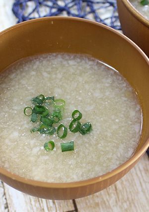 パパっと作れる！長いものすり流し汁-レシピのメイン写真