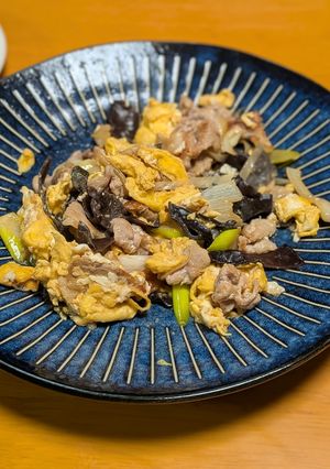 肉と卵の炒りつけ-レシピのメイン写真