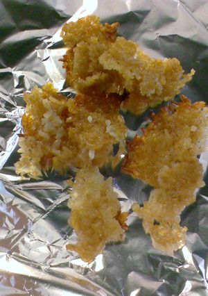 トースターでカリモチおこげ焼き！-レシピのメイン写真