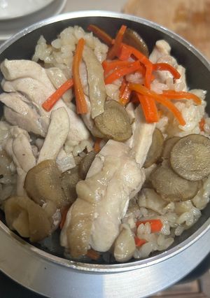 【定番】鶏ごぼう釜飯-レシピのメイン写真