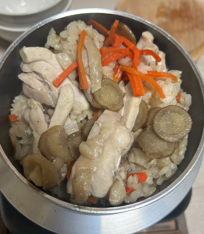 【定番】鶏ごぼう釜飯-レシピのメイン写真