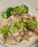 豚ロース 薄切り肉のねぎ塩ダレ