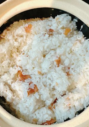 梅とじゃこの炊き込みご飯-レシピのメイン写真