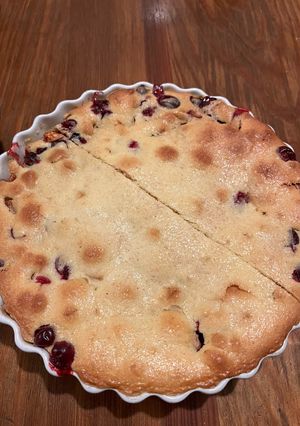 簡単クランベリーアップルケーキ-レシピのメイン写真