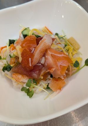 マグロとサーモンの、ちらし寿司-レシピのメイン写真