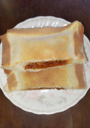 ホットサンド＆ミニミートパイ-レシピのメイン写真