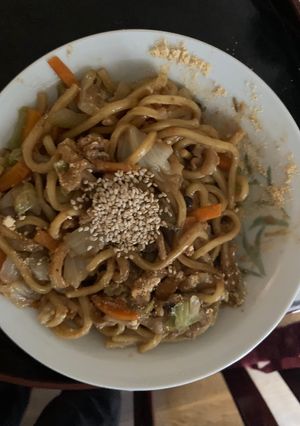 お一人様☆市販の焼きそばさっぱ料亭の味-レシピのメイン写真