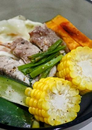 Anyday基本のレンジ野菜蒸し-レシピのメイン写真