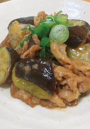 豚こまとナスの味噌炒め-レシピのメイン写真