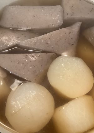 大根のとこんにゃくだけのおでん-レシピのメイン写真