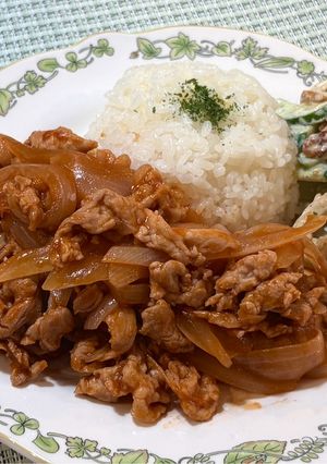 喫茶店風！豚こま肉のポークチャップ♪-レシピのメイン写真