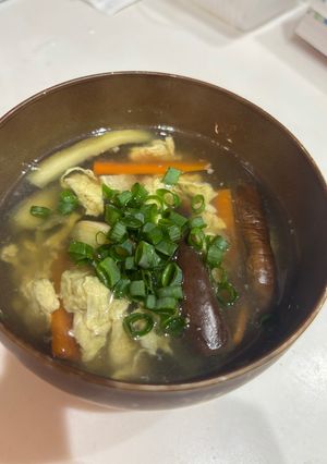 なすびのかき玉汁-レシピのメイン写真