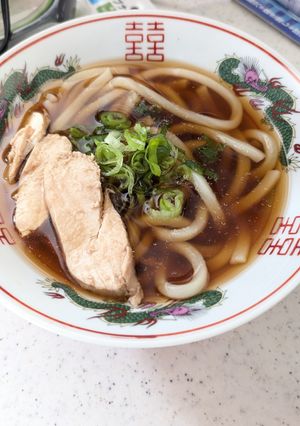 思いたったらすぐ!鶏ガラ醤油うどん-レシピのメイン写真