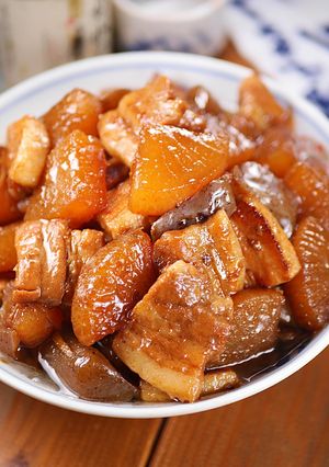 味しみしみ濃厚🤭豚バラ大根と蒟蒻の生姜煮-レシピのメイン写真