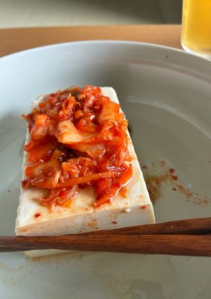 キムチ豆腐-レシピのメイン写真