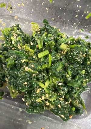 ほうれん草の胡麻和え-レシピのメイン写真