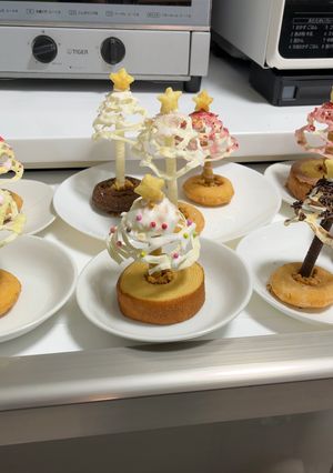 餃子の皮でクリスマスツリー-レシピのメイン写真