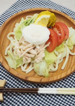 さっぱりサラダうどん★フレイル予防★-レシピのメイン写真