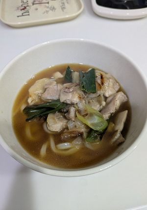 鶏ネギうどん-レシピのメイン写真