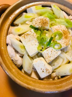 あっさり鍋●鶏肉&もやしの煮込みうどん鍋-レシピのメイン写真