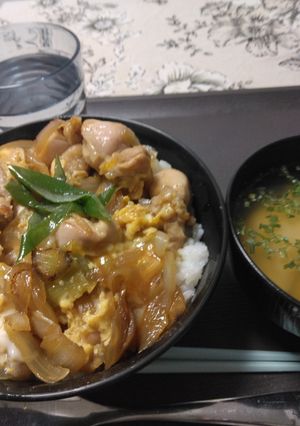 鶏肉の卵とじ丼（鶏肉ver.親子丼）-レシピのメイン写真