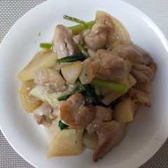 รูปของ かぶと鶏肉炒め