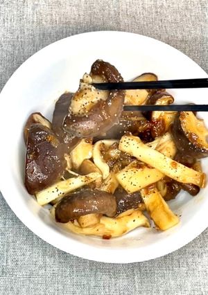 きのこの醤油麹バターソテー-レシピのメイン写真