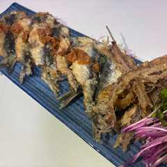 รูปของ 安い!うまい!10分で梅肉イワシ天♪