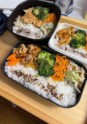 20241022娘ちゃん息子っちのお弁当-レシピのメイン写真