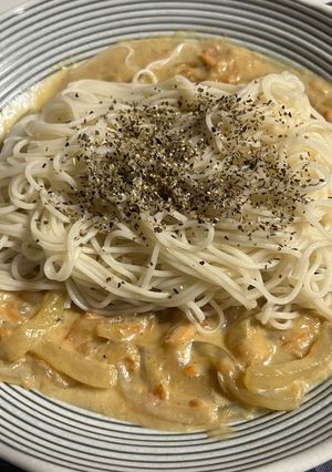豆乳クリームそうめん-レシピのメイン写真