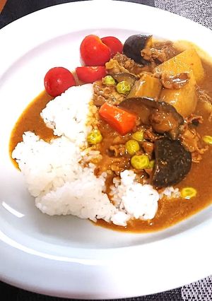 時短簡単スパイシー米粉カレー-レシピのメイン写真