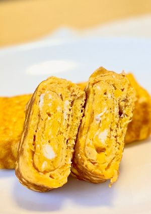 我が家の卵焼き♪(だし巻き卵)-レシピのメイン写真