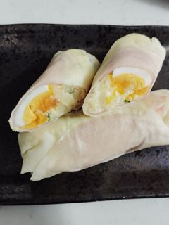 油を使わず焼くサラダ春巻き②-レシピのメイン写真