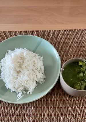 サグチキンカレー（ホウレン草のカレー）-レシピのメイン写真