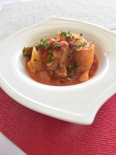 豚肉の炊飯器トマト煮込み-レシピのメイン写真
