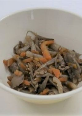 (学校給食)五目きんぴら-レシピのメイン写真