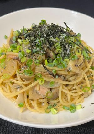 ワンパン　大根と塩昆布のパスタ-レシピのメイン写真