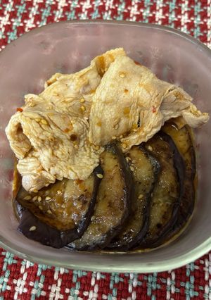焼き茄子と豚しゃぶdeさっぱりと-レシピのメイン写真
