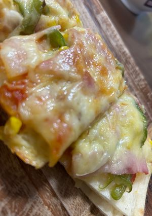 余ったナンでピザ🍕-レシピのメイン写真