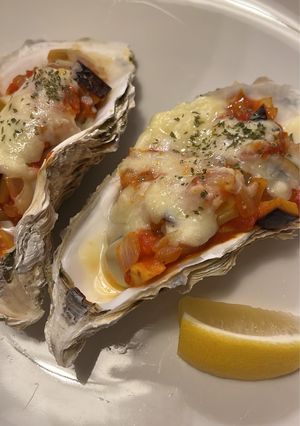牡蠣のチーズ焼き-レシピのメイン写真