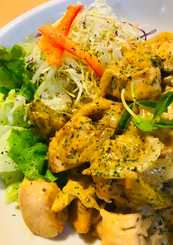 鶏肉と新じゃがのマヨ＆マスタード炒め-レシピのメイン写真