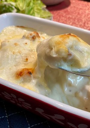 コロコロさつま芋&鶏肉のグラタン-レシピのメイン写真
