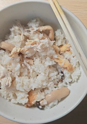 鶏むね肉の炊き込みご飯-レシピのメイン写真