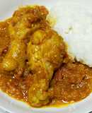 手羽元スパイストマト煮(辛くないカレー)