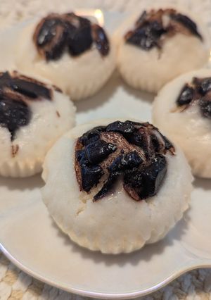 砂糖不使用！甘酒とチョコの米粉蒸しパン-レシピのメイン写真