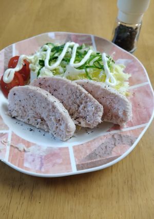 手作り サラダチキン (弁当用にも)-レシピのメイン写真