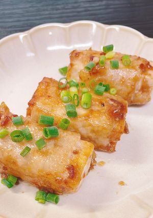 厚揚げの肉巻き＊甘辛たれ-レシピのメイン写真