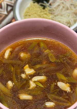 酸味と辛みが美味♡つけ麺のスープ(幸楽苑-レシピのメイン写真