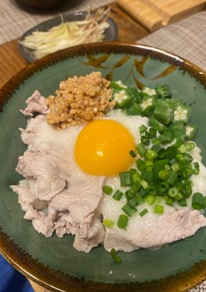 ネバネバとろろぶっかけうどん-レシピのメイン写真