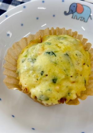 電子レンジで簡単野菜蒸しパン-レシピのメイン写真